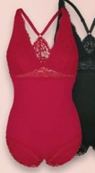 Śliczne body OYANDA BODY seksowna czerwień r.S 36-38 nowe
