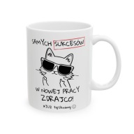 KUBEK NA POŻEGNANIE ZDRAJCA SAMYCH SUKCESÓW W NOWEJ PRACY NA PREZENT