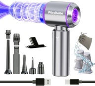 Mini Odkurzacz Bezprzewodowy 22000Pa Do Auta Ręczny USB Mocny Samochodowy