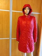 Płaszcz pikowany czerwony R 44-46