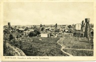 BORYSŁAW. Kopalnie nafty na tle Tyśmienicy-ca.1925