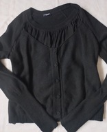 Magaschoni luksusowy, amerykański kardigan ze 100% kaszmiru