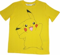 T-shirt POKEMONY r. 134/140_4 sztuki z H&M