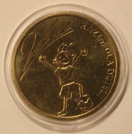 5 SZCZĘŚLIWYCH DUKATÓW - RAZEM DLA DZIECI, UNICEF, MIERZ WYSOKO