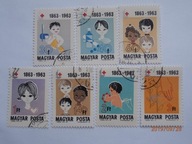 Węgry - Czerwony Krzyż - Mi.1944 -50 A kasowane