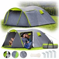 NAMIOT TURYSTYCZNY BIWAKOWY 4 OSOBOWY RODZINNY WODOODPORNY CAMPELA