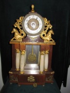 PROMOCJA--UNIKAT Wiedenski Kwadrans zegar kominkowy ok 1850r