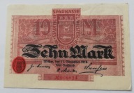 banknot 10 marek 1918