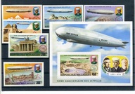 A42888)Zepelin: Madagaskar 783 - 788** + Bl 11**, je ungezaehnt