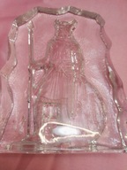 bibelot prezent souvenir upominek figurka szkło wiking wojownik z włócznią