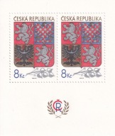 Czechy 1993 ** cena 4,40 zł kat.2,50€ - godło