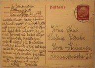 STARY LIST - KORESPONDENCJA - ŁÓDŹ 1940 rok