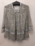 COLLECTION ROMANTYCZNA KORONKOWA BLUZKA HAFTOWANA R.L/XL