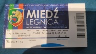 Bilet Miedź Legnica - Legia Warszawa