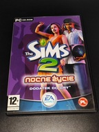 THE SIMS 2 NOCNE ŻYCIE DODATEK THE SIMS II PREMIEROWE WYDANIE 2xCD PL PC