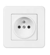 Gniazdo Elektryczne ścienne Schneider Electric biały LNA2804121