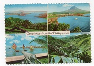 Pocztówka Filipiny pozdrowienia