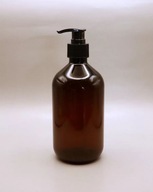 Olyee butelki z dozownikiem z pompką500mldo wielokrotnego napełniania,1 szt