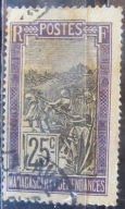 Madagaskar kolonia francuska stary znaczek (2/23