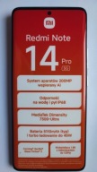 Atrapa eksponat wystawa prezenter smartfon XIAOMI REDMI NOTE 14 PRO 5G