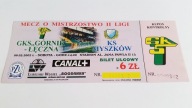 bilet GÓRNIK Łęczna - KS MYSZKÓW 09.03.2002