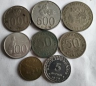 zestaw moneta Indonezja 8 szt.