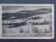 KARKONOSZE , Bierutowice widok na Śnieżkę , lata 40-te