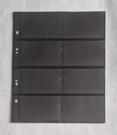 Lindner 1354 - 5x stron na karty telefoniczne, wizytówki, Holdery Reebeck