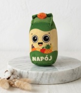 NAPÓJ NORBERT - MASKOTKA GANG MOCNIAKÓW PRZYTULANKA PLUSZAK BIEDRONKA