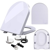 DESKA SEDESOWA TOALETOWA WOLNOOPADAJĄCA WC BIAŁA KOŁO CERSANIT UNIWERSALNA