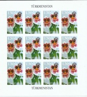 Arkusz znaczków -Turkmenistan Azja