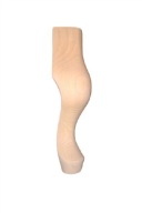 21 cm NOGA NÓŻKA NOGI MEBLOWA DREWNIANA BUK LUDWIK WYS 21 CM