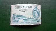 Gibraltar ** Royal Visit 3d QEII kolonie angielskie brytyjskie