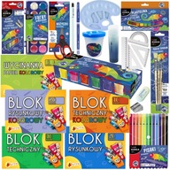 Wyprawka szkolna Zestaw Plastyczny Kidea