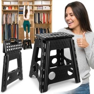 TABORET STOŁEK SKŁADANY KUCHENNY PLASTIKOWY MENSEN STOPIEŃ DRABINKA DUŻY 40