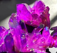 Fioletowy kwarc klastrowy ametyst kryształ dekoracyjny purplegem diament