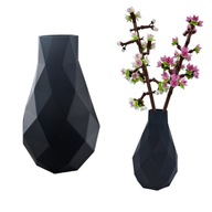 Wazon geometryczny na suche kwiaty nietłukący 13cm