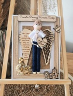 PAMIĄTKA I PIERWSZEJ KOMUNII ŚWIĘTEJ PREZENT NA KOMUNIĘ ANIOŁ STRÓŻ KOMUNIA