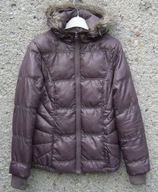 NKD pikowana damska zimowa kurtka z kapturem 38/40