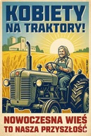 Plakat PRL ze Zdjęciem Babci | PREZENT Dzień Babci | PROJEKT| A2 bez ramki