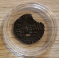 HALERZ OŚWIĘCIM - ŚLASK - XV WIEK, HALERZ OŚWIĘCIMSKI - BARDZO RZADKA