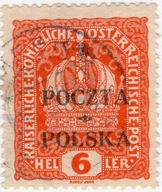 Fi 32II, krakowski 6 halerzy, gwarancja Berbeka