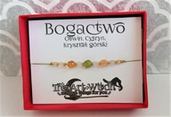 Bransoletka z kamieniami szlachetnymi - bogactwo