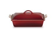 LE CREUSET 16-14 naczynie forma do pieczenia z pokrywką kamionka 3,8l DUŻA