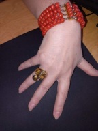 Pierścionek gigant, waga 14,8 g, złoto 750, spektakularny, efekt WOW