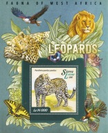 Sierra Leone 2015 ** cena 4,90 zł kat.4,50€ - leopard