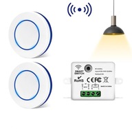 RF 433MHz Bezprzewodowy włącznik światła 10A Sterownik przekaźnika Mini 3w1