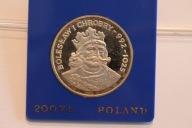 200 złotych z 1980 r Bolesław Chrobry srebro