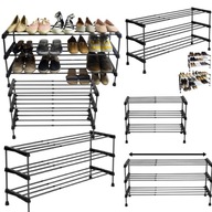 DUŻA SZAFKA NA BUTY GOCKOWIAK 93 X 46 X 29 CM CZARNY , DUŻA PÓŁKA NA BUTY