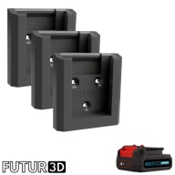 Uchwyt pojedynczy na akumulator Erbauer 12V EXT DualVolt z blokadą